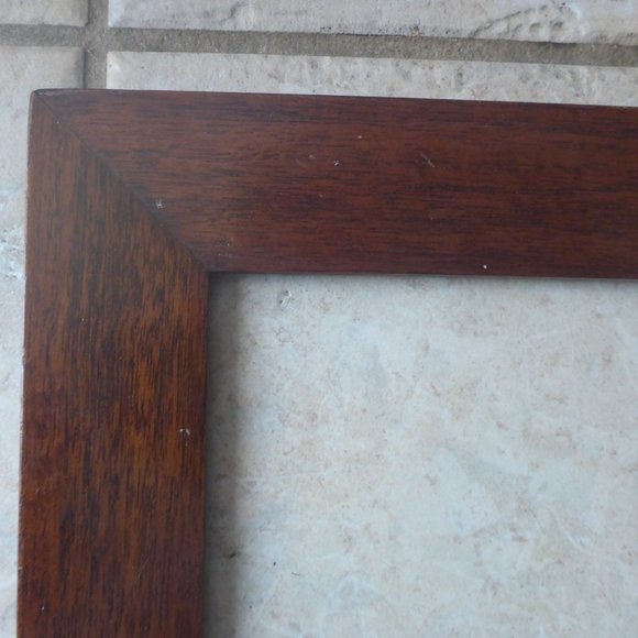 Vintage Hand Made Wooden Picture Frame - Picture 4 of 7